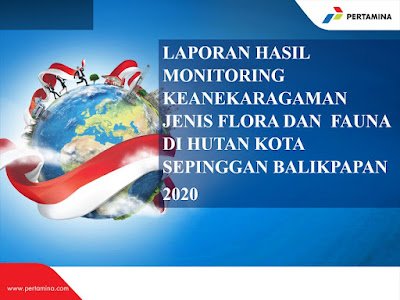 Laporan Monitoring KEHATI Hutan Kota Sepinggan tahun 2020