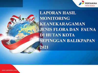 Laporan Monitoring KEHATI Hutan Kota Sepinggan tahun 2021